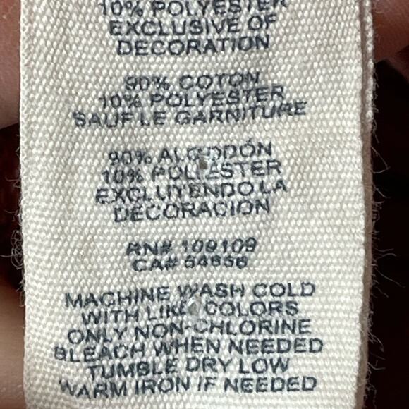 Life is Good V-Neck Sweatshirt Hoodie Size Small Embroidered - Picture 5 of 5